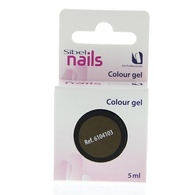 Sibel Nails Gels Colour Gel Olive Green 5ml Sibel Nails Gels Colour Gel Olive Green 5ml