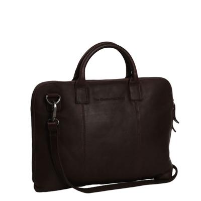 Chesterfield - Harvey lederen laptoptas 13 inch - Bruin