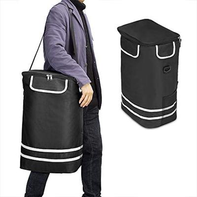Boodschappentrolley, zwart, met koelvak, tas afneembaar Boodschappentrolley, zwart, met koelvak, tas afneembaar