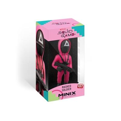 Squid Game Minix Figure Masked Triangle Guard 12 cm