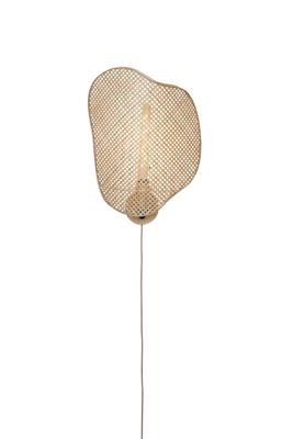 GOOD&MOJO Wandlamp 'Kinabalu' Bamboe, kleur Naturel