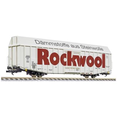 Liliput L235814 H0 grote goederenwagen Hbbks Rockwool van de DB Rockwool