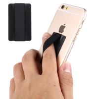 Ultrathin Finger Grip Strap For iPhone Galaxy Huawei Xiaomi LG HTC and Tablets(Black) - thumbnail