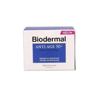 Biodermal Nachtcreme anti-age 50+ 50 Milliliter - thumbnail