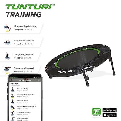Tunturi opvouwbare Fitness Trampoline l 104 cm