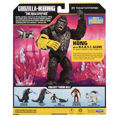 Godzilla Handschoenen x Kong 15,2 cm met B.E.A.S.T. van Playmates Toys