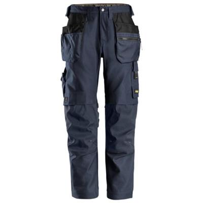 Snickers Workwear 6224 Canvas+ werkbroek met holsterzakken blauw - maat 50