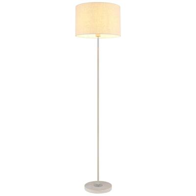 Globo VloerlampDeleon zand bruin Ø 40cm - 15968S