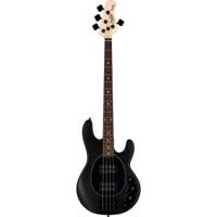 Sterling by Music Man StingRay Ray4 HH Stealth Black elektrische basgitaar - thumbnail