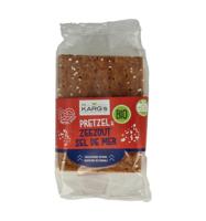Crackers pretzel zeezout bio 200 Gram - thumbnail