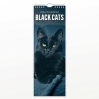 Zwarte Katten Slimline Kalender 2026 - thumbnail
