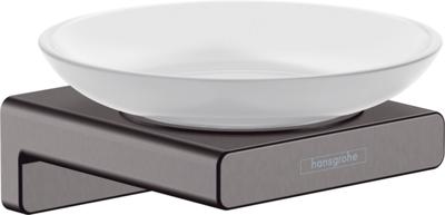 Zeepschaal HansGrohe AddStoris Geborsteld Zwart Chroom