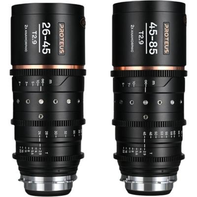 Laowa Proteus Zoom Bundle (26-45 & 45-85mm) - Amber - PL + EF Laowa Proteus Zoom Bundle (26-45 & 45-85mm) - Amber - PL + EF