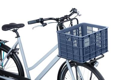 Basil fietskrat m - medium - 29.5 liter - blauw - thumbnail