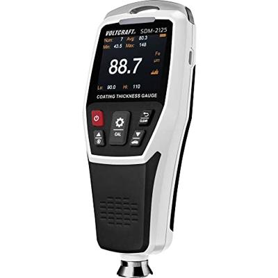 VOLTCRAFT SDM-2125 Laagdiktemeter 0 - 1250 µm VOLTCRAFT SDM-2125 Laagdiktemeter 0 - 1250 µm