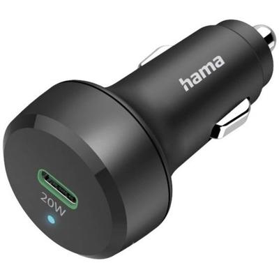 Hama Auto-snellader USB-C Power Delivery (PD)/Qualcomm® 20 W Zwart Hama Auto-snellader USB-C Power Delivery (PD)/Qualcomm® 20 W Zwart