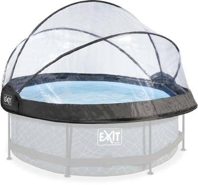 Exit zwembadoverkapping ECO rond 244 cm - universeel