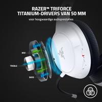 Razer Kaira for Xbox Headset Draadloos Hoofdband Gamen Bluetooth Zwart, Wit - thumbnail