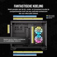 Corsair 2500X Midi-tower PC-behuizing Zwart Zijvenster - thumbnail