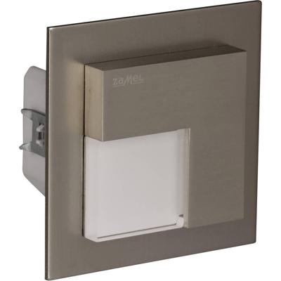 Zamel 07-221-22 Timo LED-wandinbouwlamp LED LED vast ingebouwd 0.42 W Staal Zamel 07-221-22 Timo LED-wandinbouwlamp LED LED vast ingebouwd 0.42 W Staal