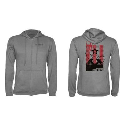 Call of Duty Black Ops Cold War - Locate & Retrieve Grey Zipper Hoodie