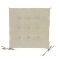 Unique Living Stoelkussen Bliss outdoor 40x40x3cm sand - thumbnail