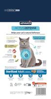 ADVANCE CAT STERILIZED TURKEY 1,5 KG - thumbnail