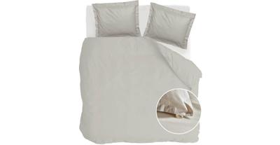 Walra dekbedovertrek forever cotton 240x220 cm zand Walra dekbedovertrek forever cotton 240x220 cm zand