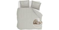 Walra dekbedovertrek forever cotton 240x220 cm zand - thumbnail