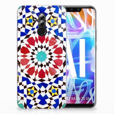 Huawei Mate 20 Lite | TPU | Siliconen hoesje | Mozaïek