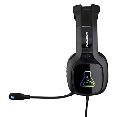 The G-Lab KORP VANADIUM Headset Hoofdband 3,5mm-connector Zwart