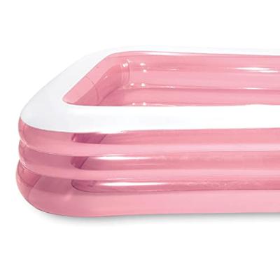 Intex Opblaasbaar zwembad family pool - roze