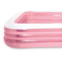 Intex Opblaasbaar zwembad family pool - roze - thumbnail