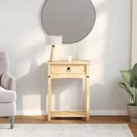 Wandtafel Corona 55x35x73 cm massief grenenhout - thumbnail