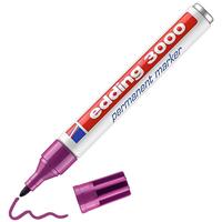Viltstift edding 3000 rond 1.5-3mm rood violet - thumbnail