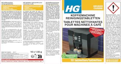 HG Keuken Koffiemachine Reinigings Tabletten