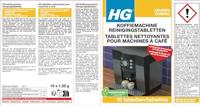 HG Keuken Koffiemachine Reinigings Tabletten - thumbnail