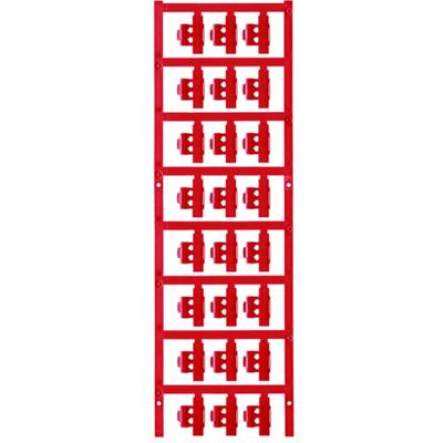 Weidmüller 1805790000 SFC 2/21 NEUTRAL RT Kabelmarkeringdrager Montagemethode: Vastklemmen Markeringsvlak: 4.10 x 21 mm Rood Aantal markeringen: 120 120 stuk(s)