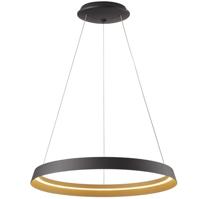 Steinhauer Strakke hanglampRinglux zwart Ø 60cm - 3692ZW - thumbnail