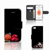 Apple iPhone 5 | 5s | SE | Wallet Case | met Pasjes | Sports - thumbnail