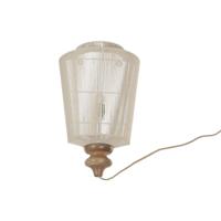 Muurlamp Home ESPRIT Bruin Beige 60 W Natuurlijk Stads 220 V 34 X 18 X 55 CM - thumbnail