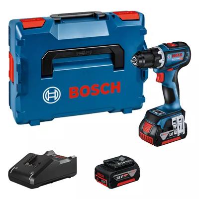 Bosch Professional GSR 18V-90 C Accu schroefboormachine 18V 4.0 Ah in L-Boxx - 06019K6003 - thumbnail