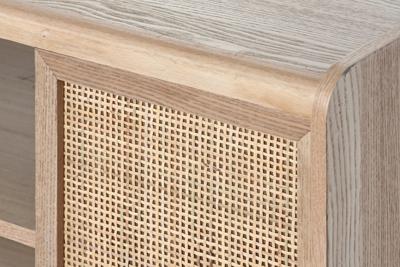 Tv-meubel Home ESPRIT Natuurlijk Rotan Paulownia hout 120 x 35 x 54 cm