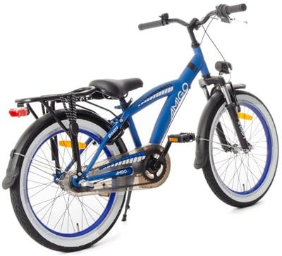 AMIGO Roady 20 Inch Jongens 3V Terugtraprem Blauw