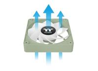 Thermaltake CL-F199-PL14MG-A koelsysteem voor computers Computer behuizing Ventilator 14 cm Groen 3 - thumbnail