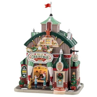Pop-up Christmas Cookie Shop 16x24x26 cm Kerstdorp LEMAX - Lemax Pop-up Christmas Cookie Shop 16x24x26 cm Kerstdorp LEMAX - Lemax
