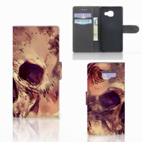 Telefoonhoesje met Naam Samsung Galaxy A5 2016 Skullhead - thumbnail