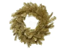 Kerstkrans Tiffany Ø50cm Goud - thumbnail