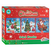 Grafix Kerst 3-in-1 puzzel - thumbnail