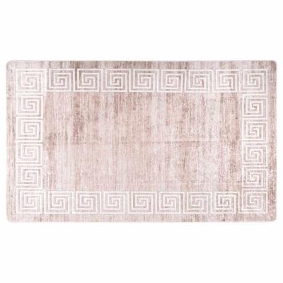 VidaXL Vloerkleed wasbaar anti-slip 150x230 cm beige